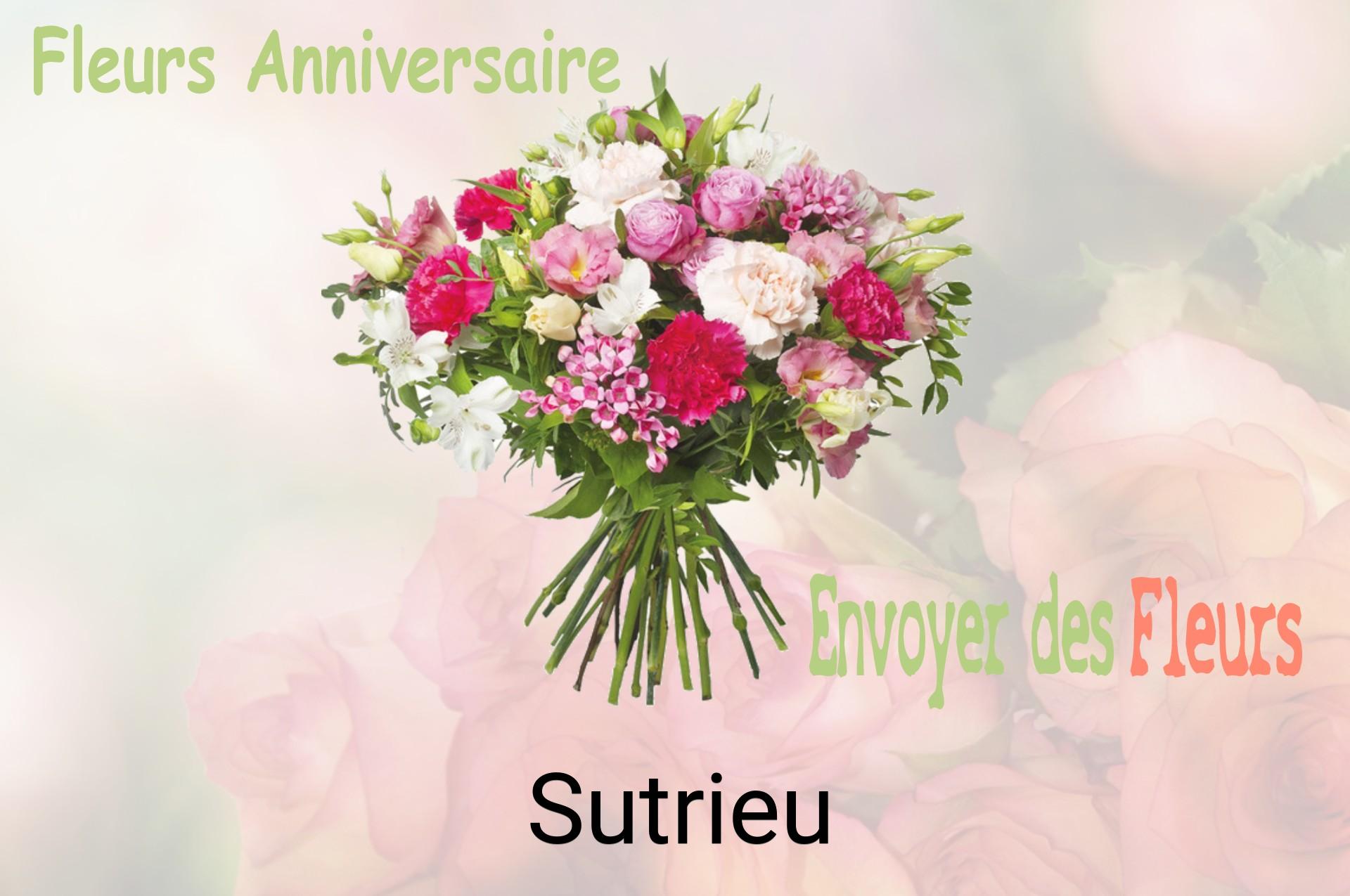Bouquet de fleurs d’anniversaire livré à Sutrieu