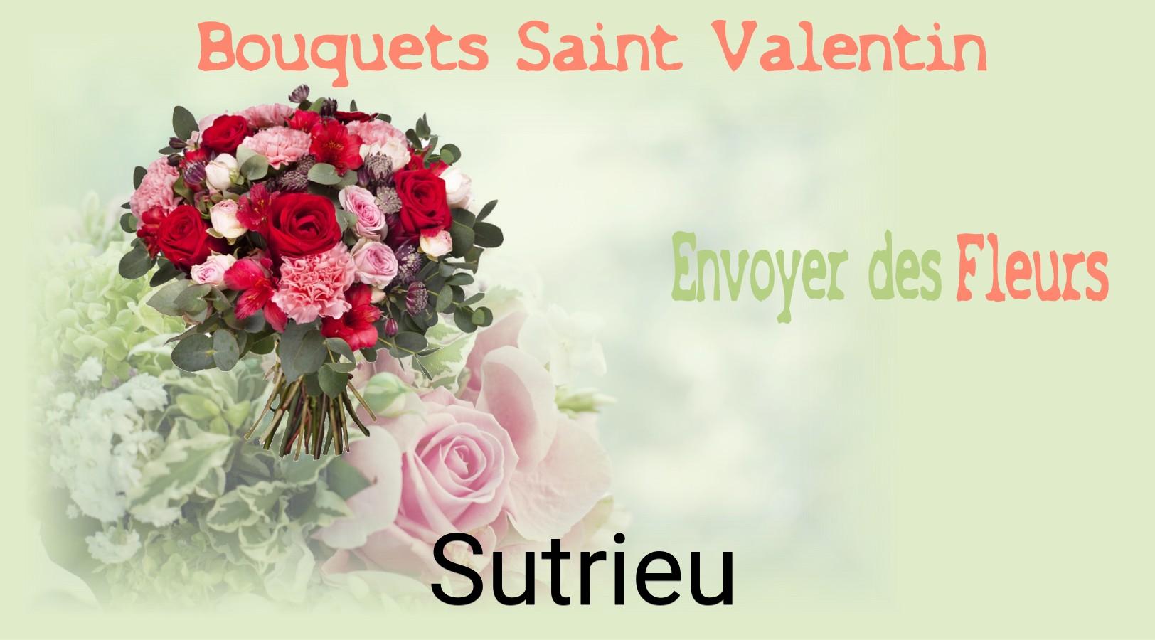 Roses de Saint-Valentin livrées à Sutrieu
